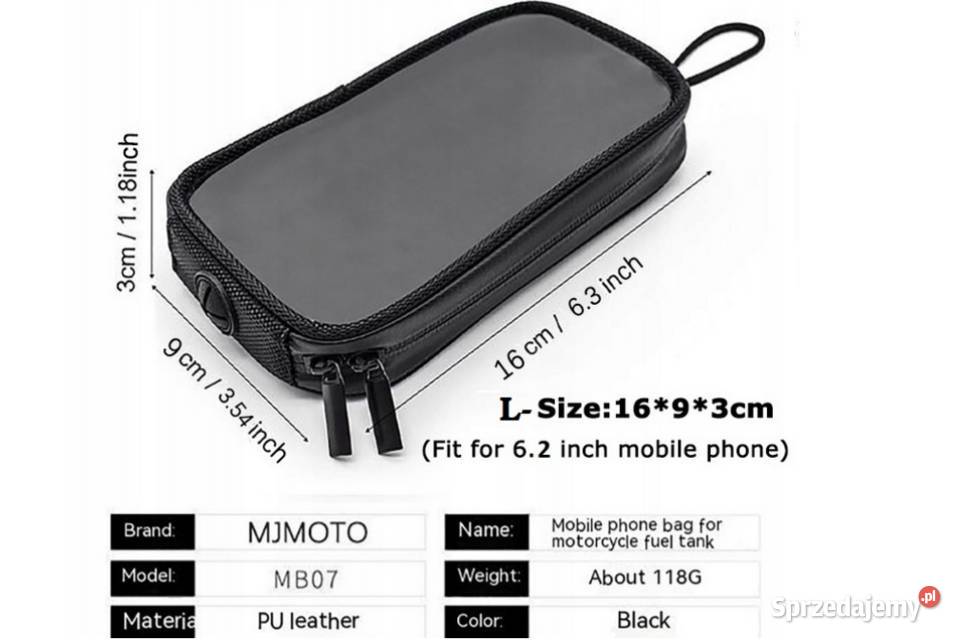 ETUI UCHWYT NA TELEFON GPS DO MOTOCYKLA Z Sosnowiec