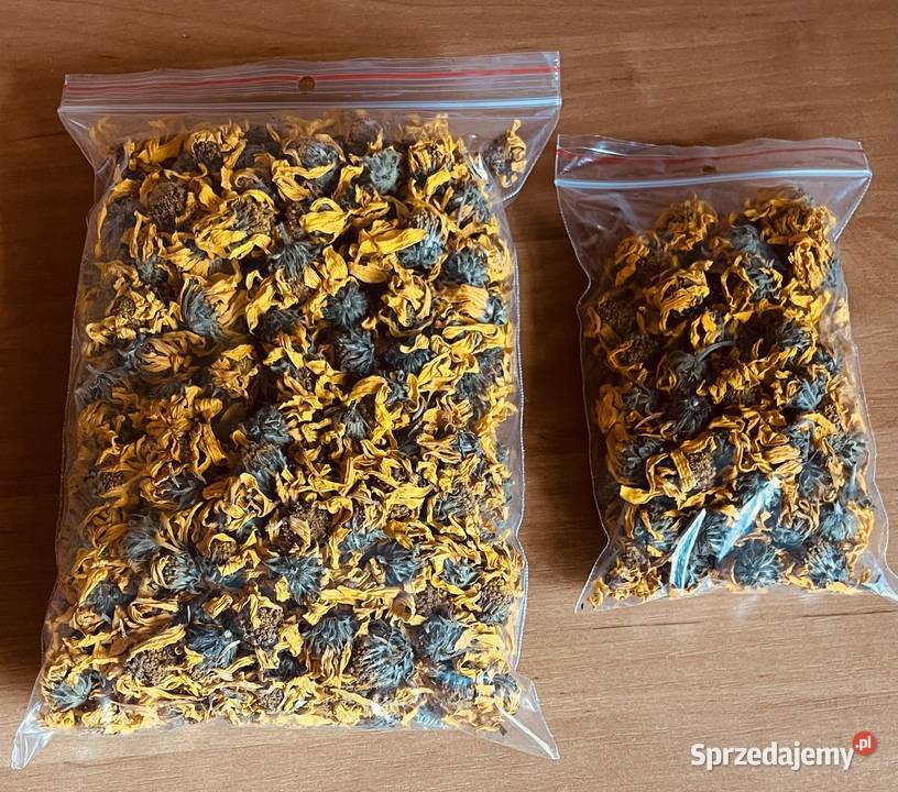 Topinambut kwiat na napar bulwy