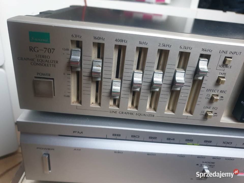 Sansui korektor graficzny duża wieża Leżajsk sprzedam