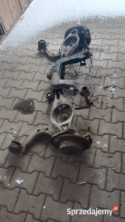 Wózek BMW E36 na tarczy zawieszenie