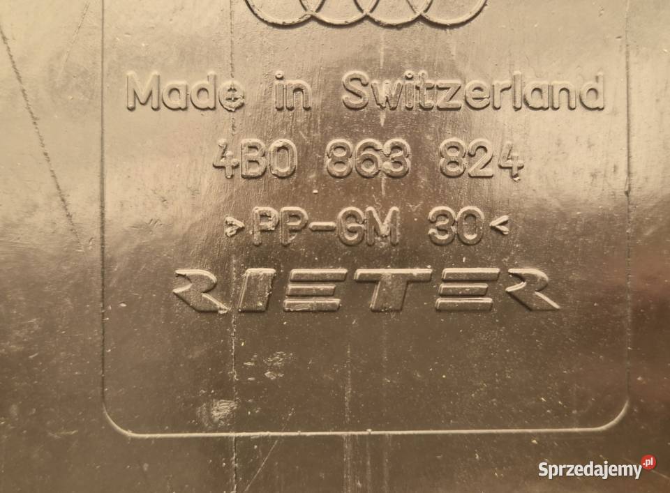 OSŁONA DOLNA SILNIKA AUDI A6 C5 25 TDI 4B0863824 Działoszyce sprzedam