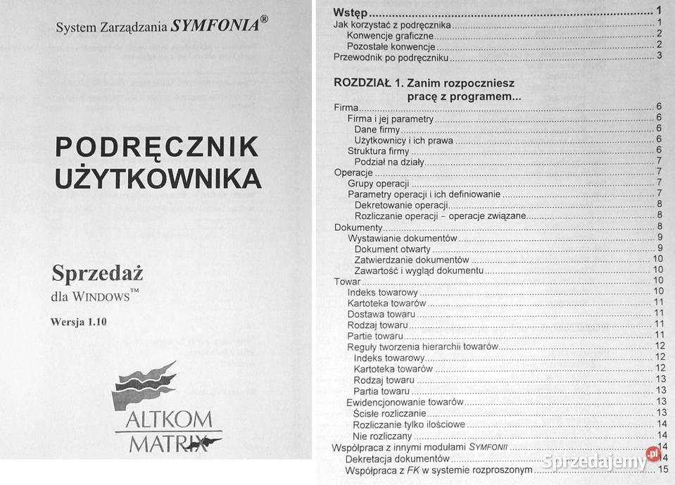 Sprzedaż Magazyny handel Windows TM Wersja 110 miękka lubelskie