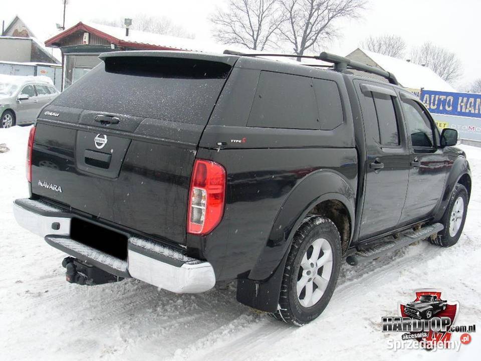Zabudowa Hardtop Nissan Navara D40 Alpha Pickup osobowe
