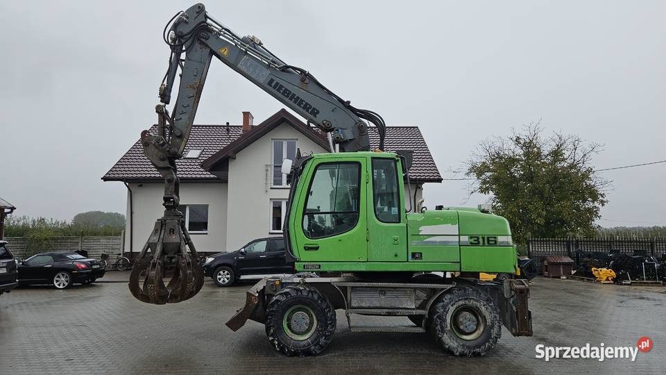 Koparka kołowa Liebherr A 316 Litronic chwytak Sochaczew