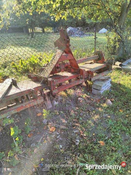 Agregat brona aktywna glebogryzarka nieuszkodzony Trzebieszów Drugi