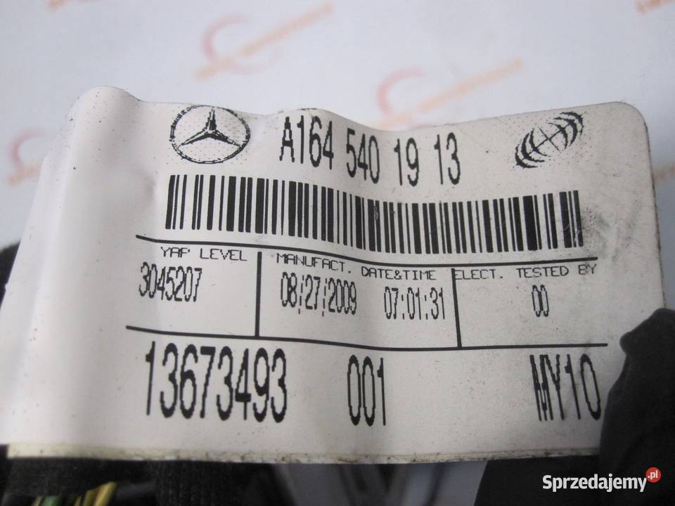 MERCEDES W164 radio CD A1648705894 Kielce