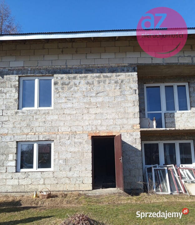 Dom do wykończenia w Klęczanach w 185000 małopolskie Klęczany