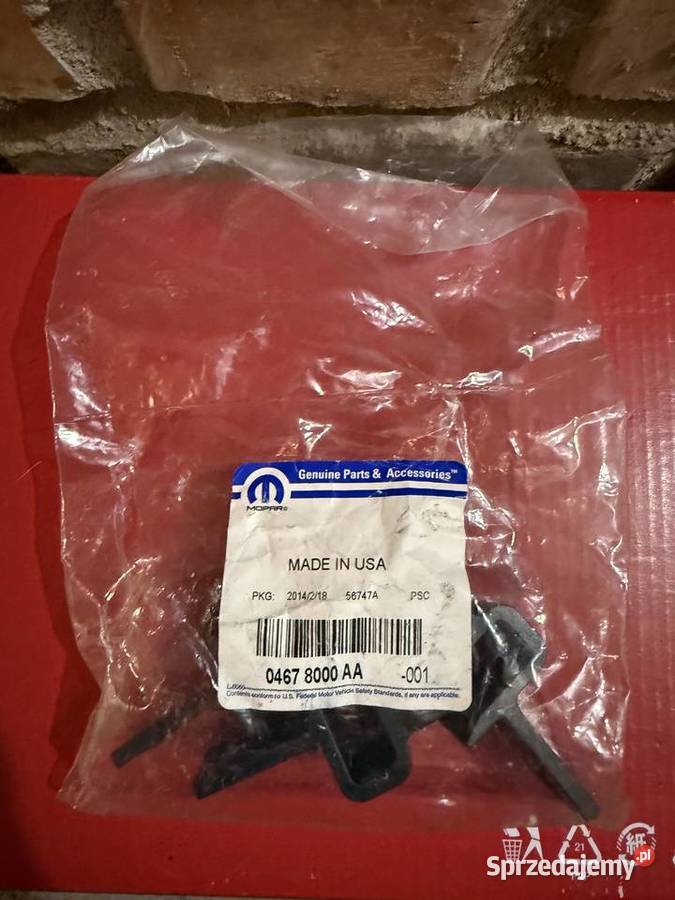 Górne mocowania chłodnicy 2 sztuki DodgeChrysler