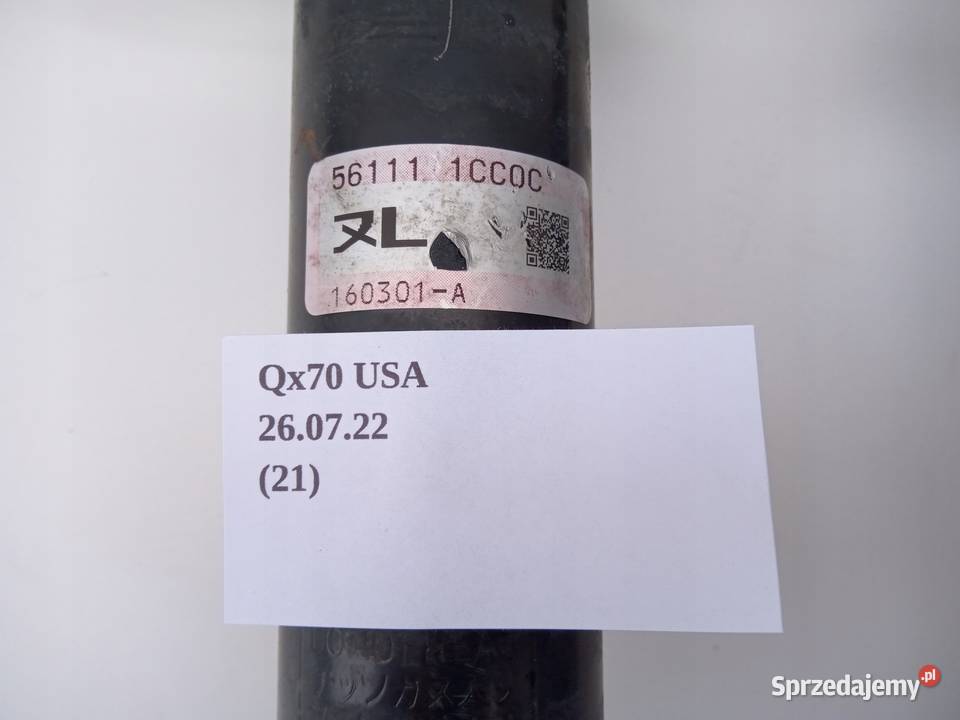 AMORTYZATOR LP PRZÓD INFINITI QX70 FX35 FX37 USA Zawieszenie i układ kierowniczy Nowy Tomyśl sprzedam