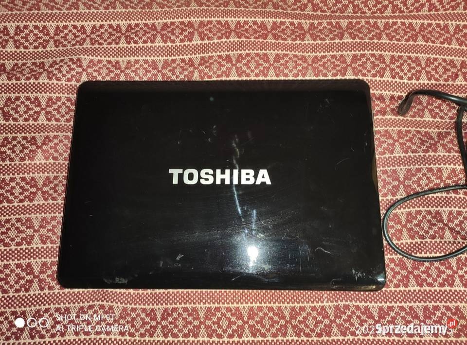 Toshiba A350D Satellite zasilacz komputer Kołobrzeg sprzedam