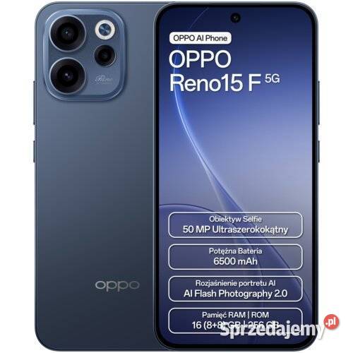 Oppo Reno 15 F Prawie nowy śląskie Piekary Śląskie