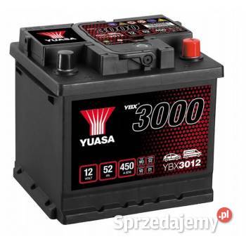 Akumulator Yuasa Standard 12V 52Ah 450A Prawy świętokrzyskie Ostrowiec Świętokrzyski sprzedam