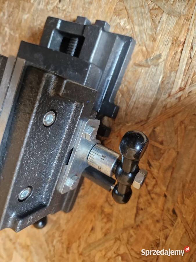 Profesjonalne imadło maszynowe dwuosiowe Dom i Ogród wielkopolskie sprzedam