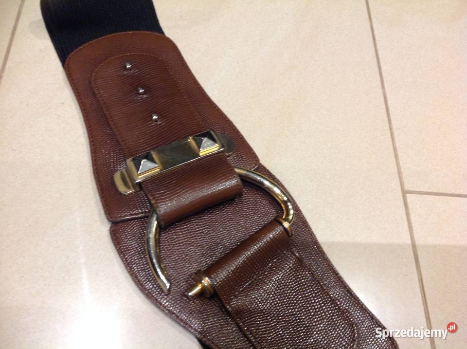 Szeroki Pasek Damski na Gumie LXL XL Nowa Sól sprzedam