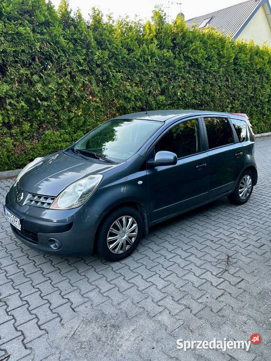 Nissan Note 14 benzyna 2006 klimatyzacja manualna dolnośląskie Wrocław