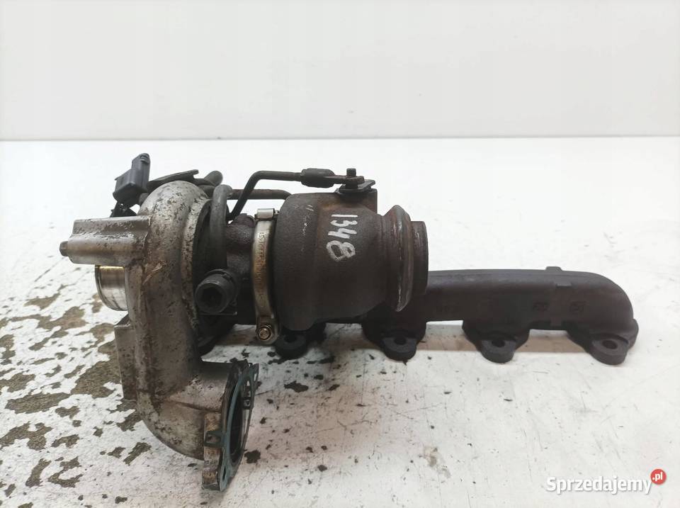 TURBOSPRĘŻARKA 9673283680 16 TDCI Ford Fiesta Części samochodowe sprzedam