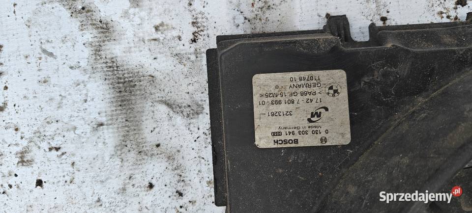 Wiatrak chłodnicy BMW E81 E82 E87 E88 Siedlce Siechnice
