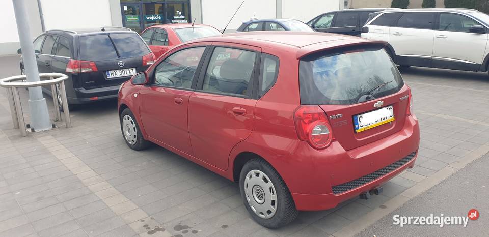 Chevrolet Aveo ben GAZ 14 2008r 165 100KM Łódź