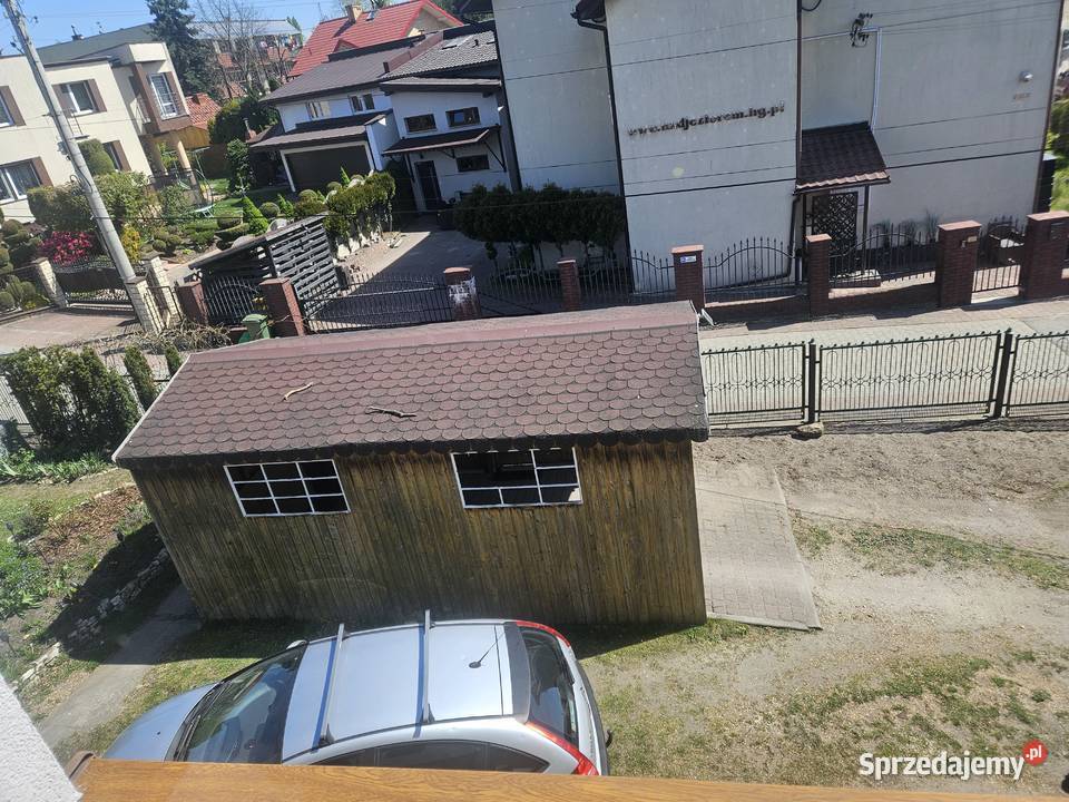 Wiata 3 x 55 drewniana solidna Tychy