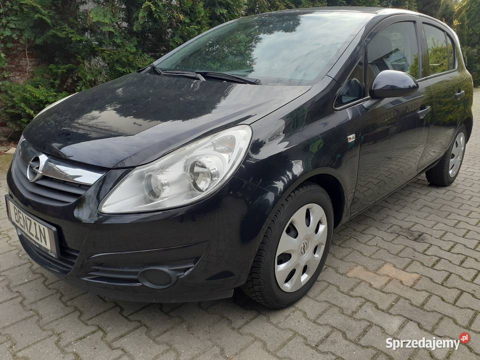 Opel Corsa D 10i1105 DrzwiKlimaCzarny Met z Gliwice