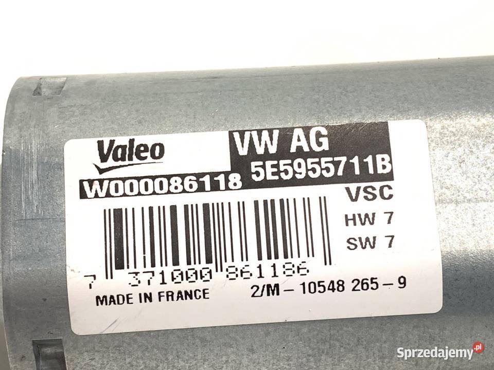 SILNIK WYCIERACZEK TYŁ SKODA OCTAVIA III