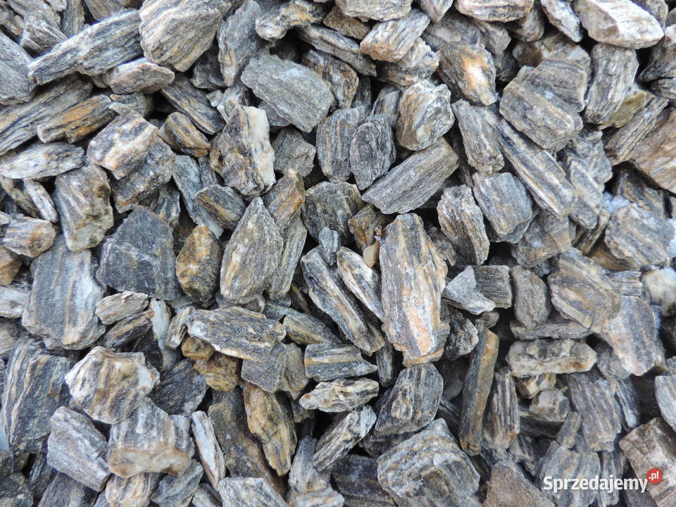 Kora Kamienna ozdobna Kamień w paski Grys Jaworzno