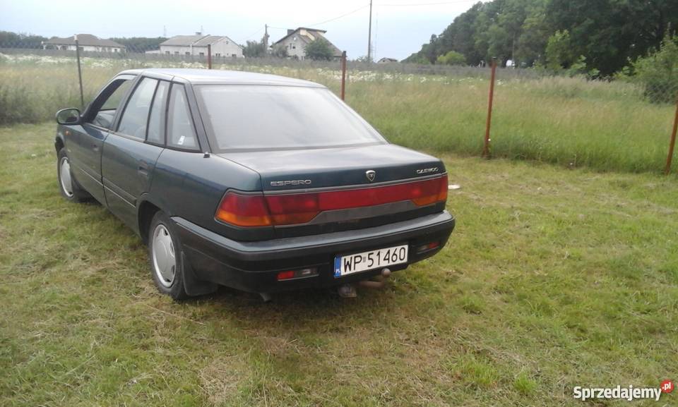 Daewoo Espero 1998 16 z gazem i hakiem Rok produkcji 1998 mazowieckie Sierpc