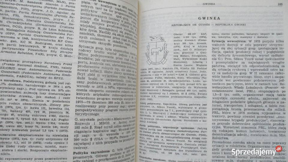 Encyklopedia Świat w przekroju 1976 świat wiedza łódzkie Łódź