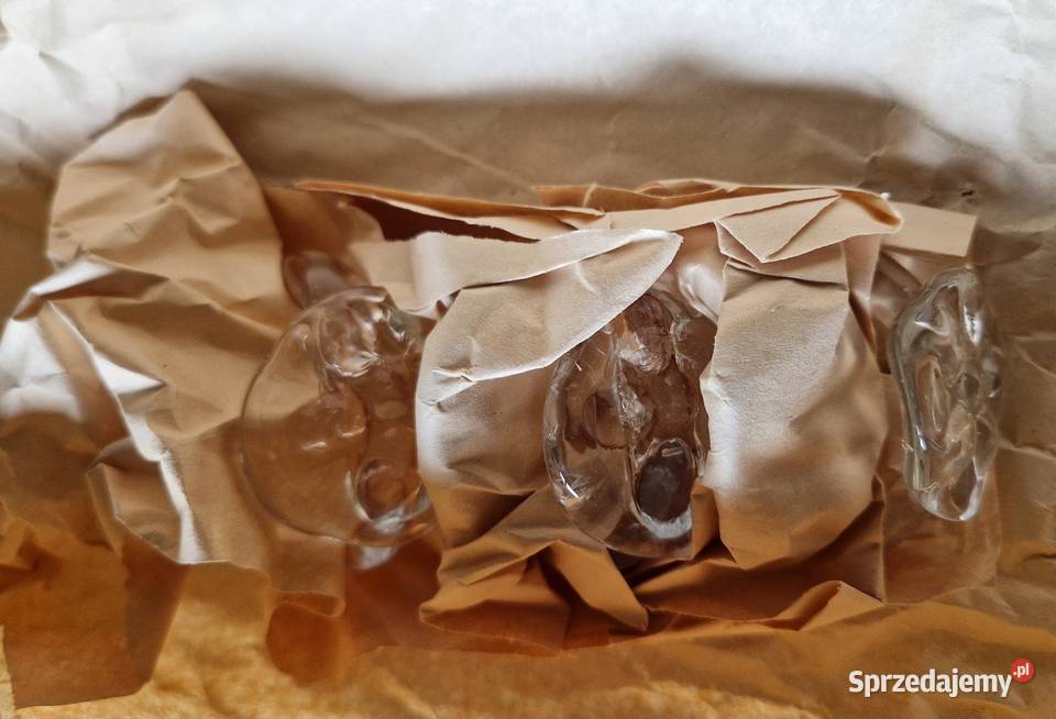 OBRĄCZKI NA SERWETKI Altom Poland szkło hand Lublin