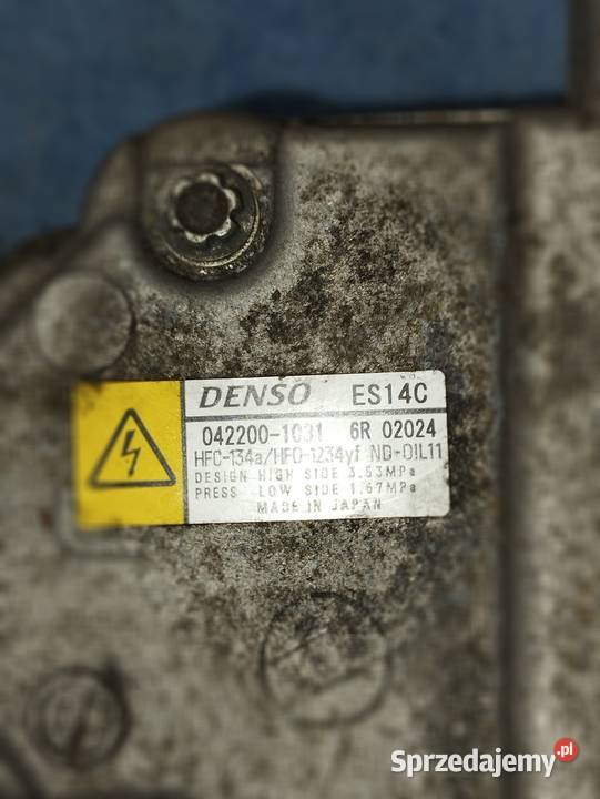 Sprężarka klimatyzacji Toyota Prius Prius Plus osobowe Ostrów Wielkopolski sprzedam
