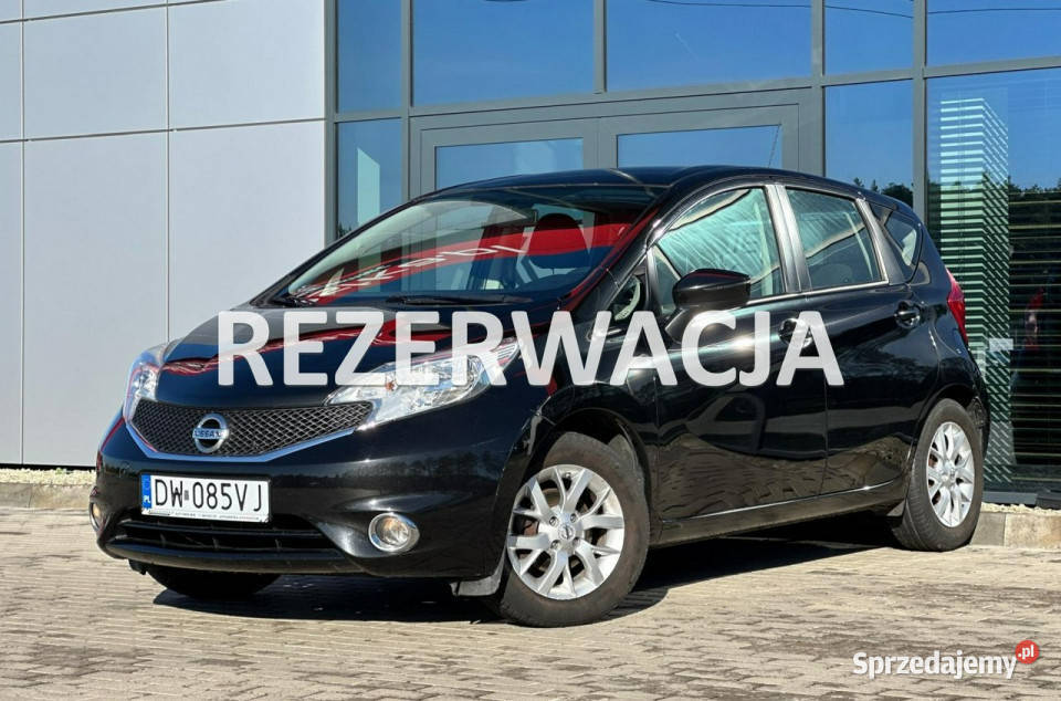 Nissan Note Salon Irej2015r Tempomat Bluetooth tempomat Kąty Opolskie