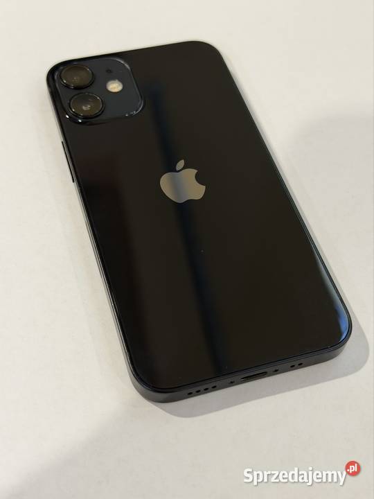 iPhone 12 Mini 64GB 100 Kondycja Czarny wielkopolskie Kalisz