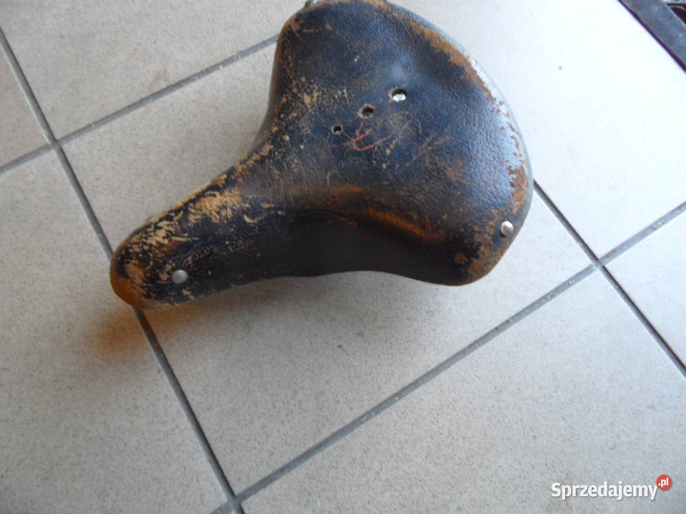 Siedzenie zabytkowe skórzane lubelskie Lublin