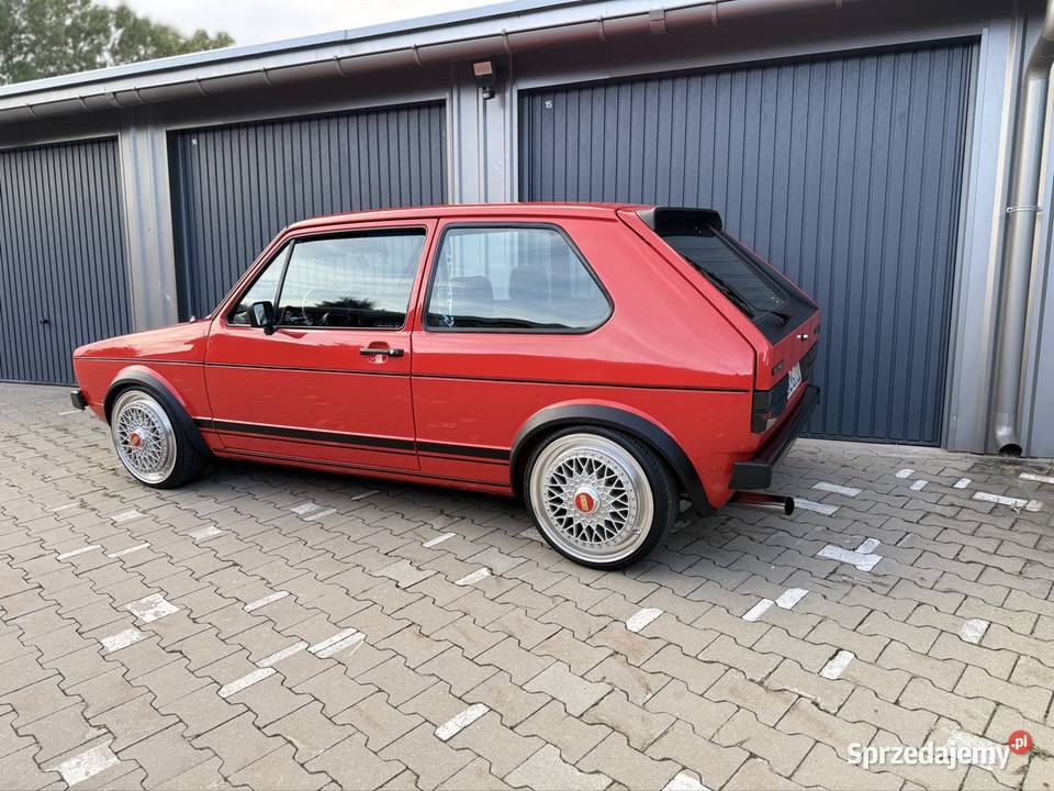 Golf mk1 GTD 16 TD bbs marsrot 1982 kw Golf śląskie Racibórz