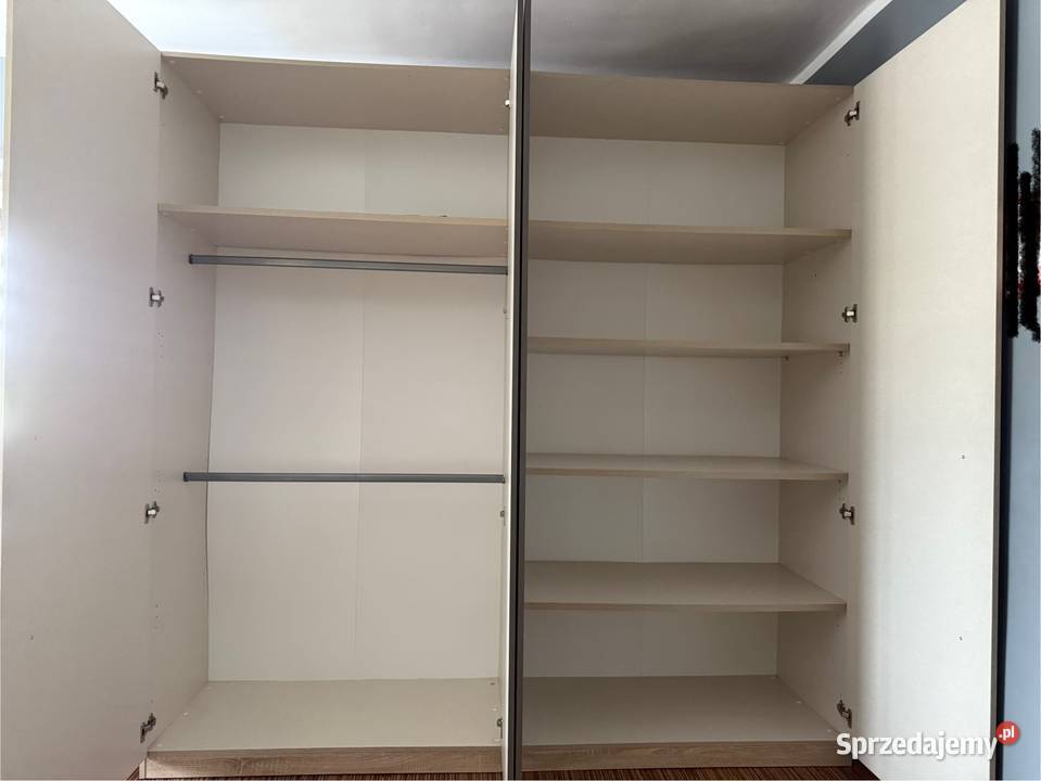 Duża szafa z lustrem mazowieckie Galomin