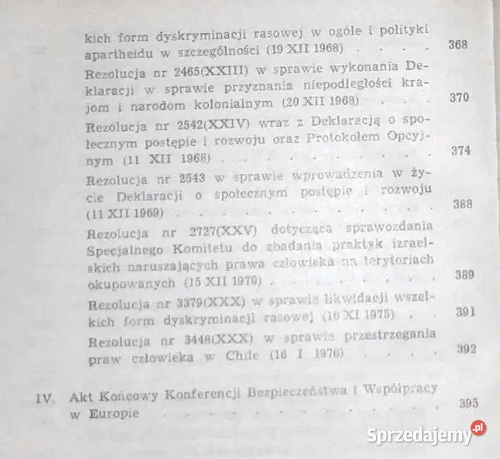 Międzynarodowa ochrona praw człowieka Janusz miękka Chełm