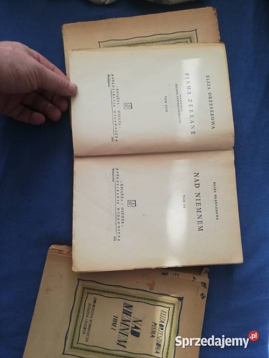 Książka Niemnem 123 Tom Warszawa