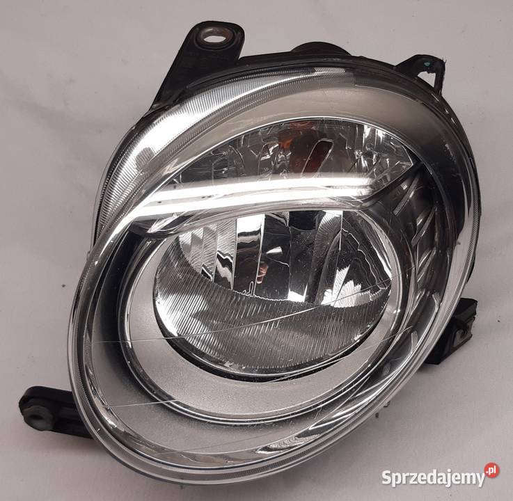 LAMPA LEWY PRZÓD FIAT 500 SX45550748 Lewe Mielęcin