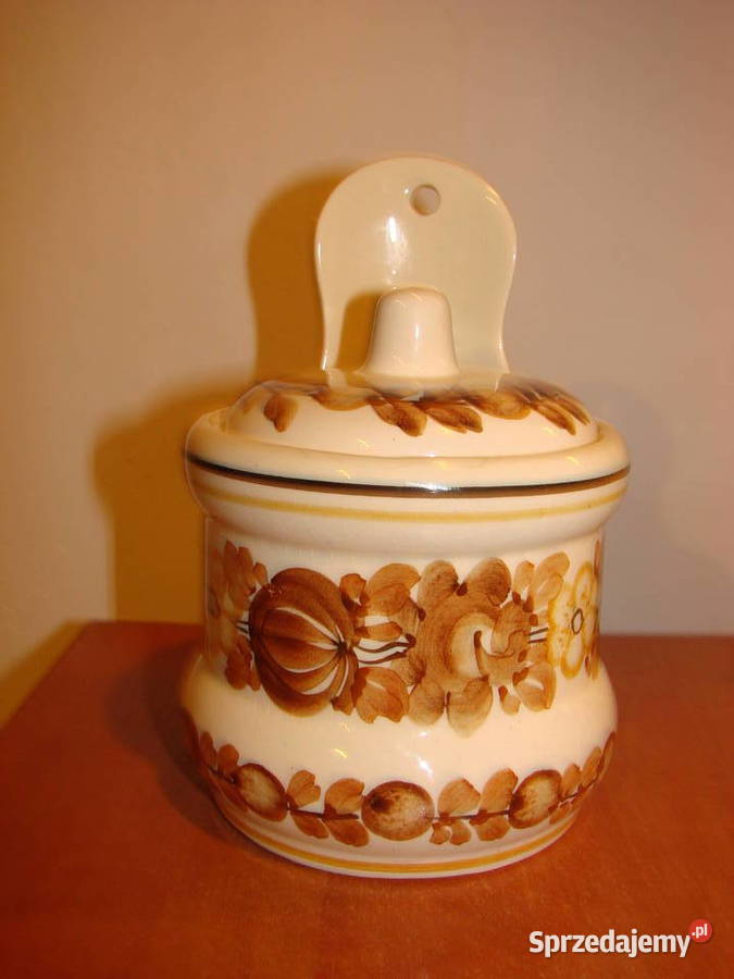 ZF Koło fajansowa solniczka kuchenna