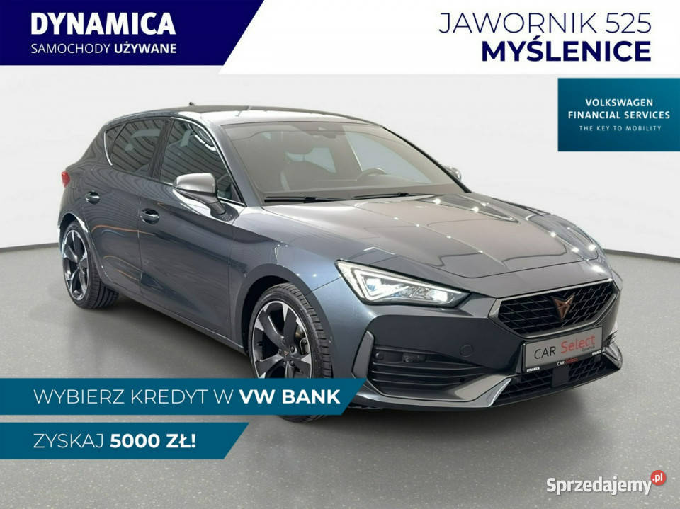 Cupra Leon VAT 23 15 eTSI 150 DSG 2023 r salon I Myślenice