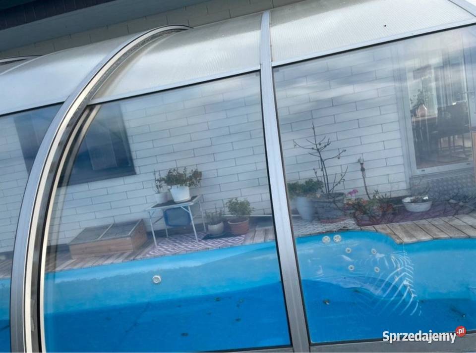 Zadaszenie basenu pokrywa basenowa basen kopuła Warszawa