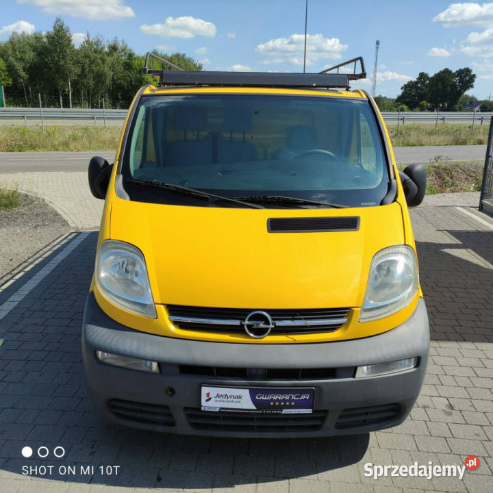 Opel Vivaro żółty Lipówki sprzedam