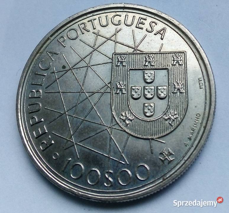 AZORY100 ESCUDOS1989 rDUŻA