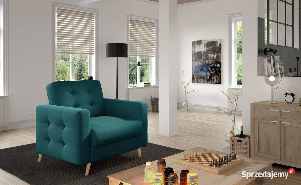 Fotel nowoczesny wygodny na nóżkach Asgard kujawsko-pomorskie Bydgoszcz