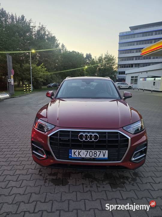 Audi Q5 40 TDI mHEV Quattro S tronic serwisowany małopolskie Kraków