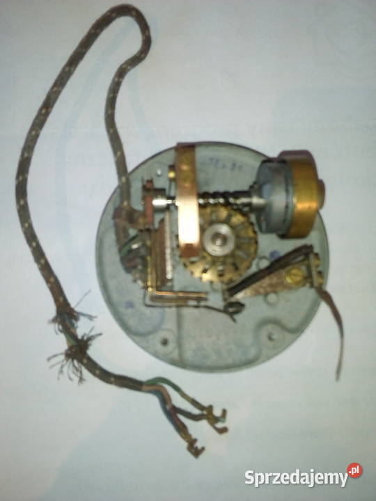 Zabytkowa telefoniczna tarcza numeryczna sprawna