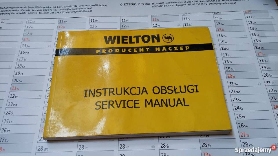 Instrukcja obsługi WIELTON Szamotuły