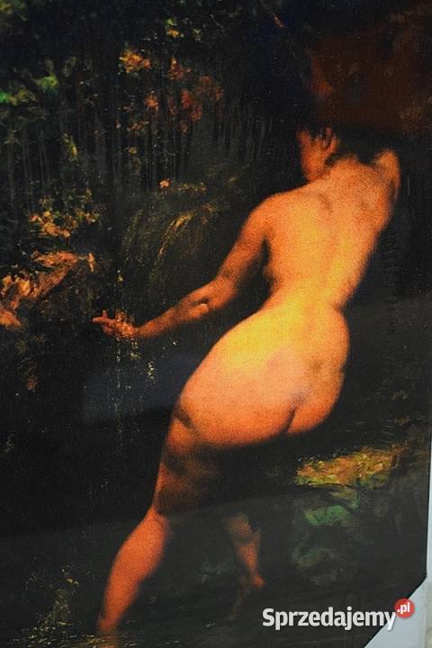 Gustave Courbet Kąpiąca się u źródła 1868 Chełmno