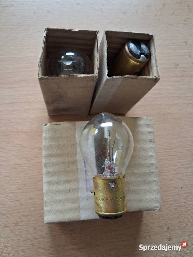 Zarowka polamp 12v 45w 35w mz etz Simson jawa cz Pozostałe Poraj
