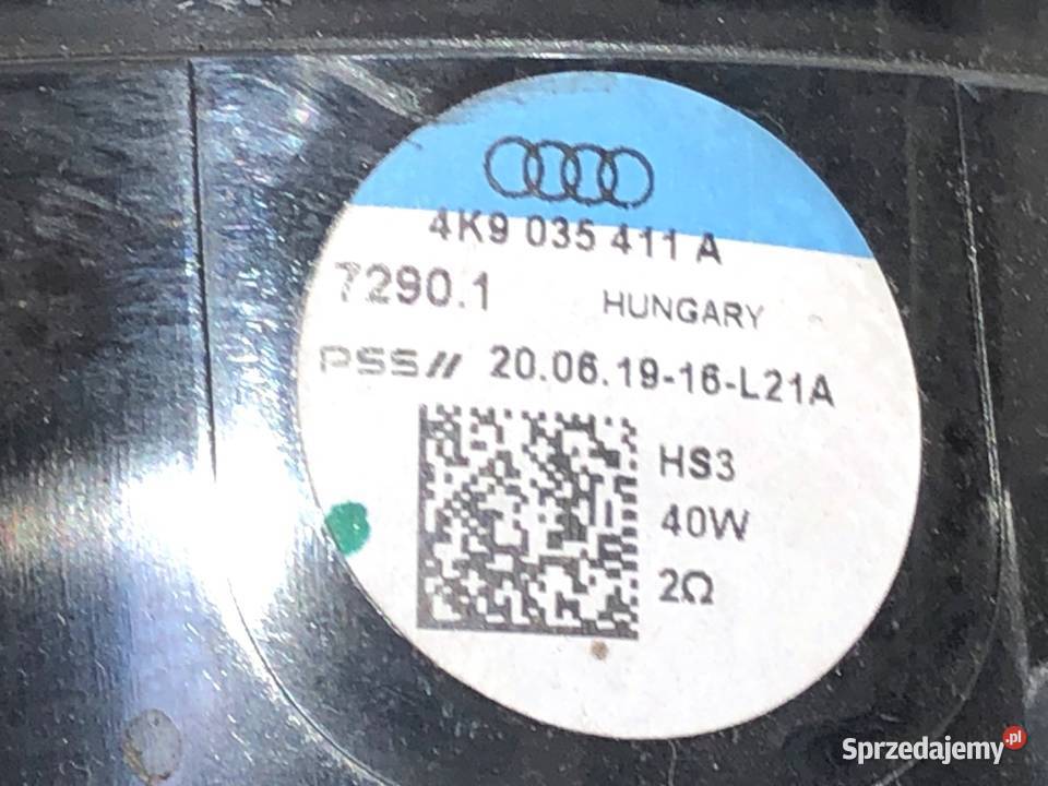 GŁOŚNIK DRZWI TYŁ SEAT LEON III 4K9035411A